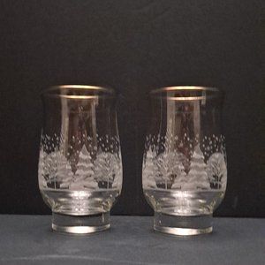 LIBBY CHRISTMAS GLASSES